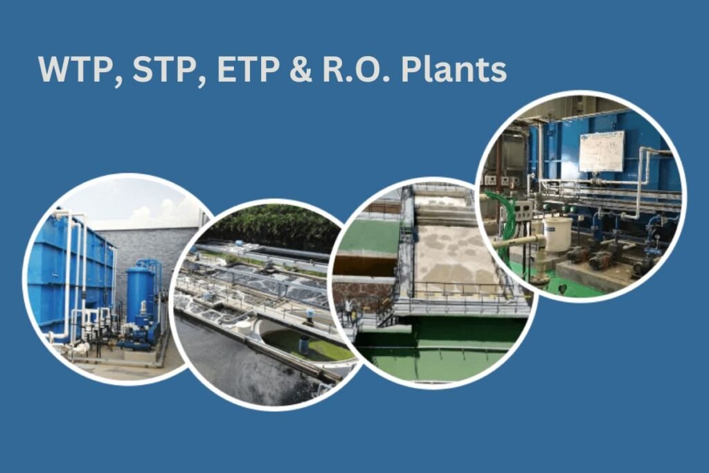 WTP, STP, ETP & R.O. Plants